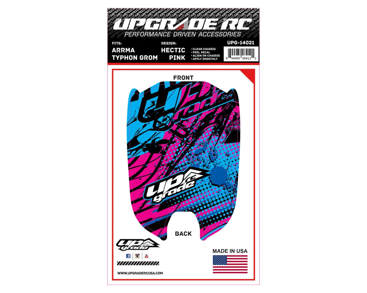 UpGrade RC Chassis Protector for ARRMA™ Typhon Grom (Multiple Styles Available) Amain Hobbies