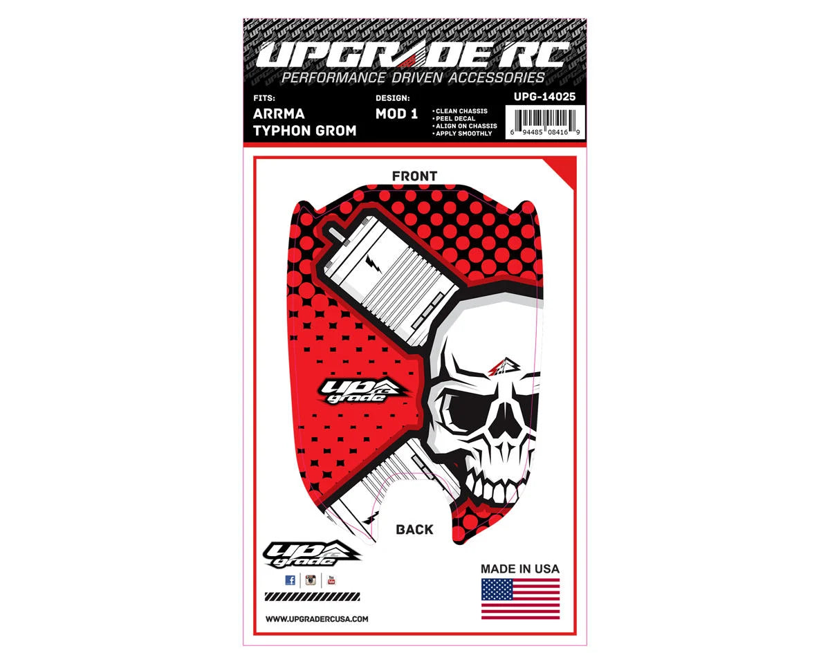UpGrade RC Chassis Protector for ARRMA™ Mojave Grom (Multiple Styles Available) Amain Hobbies