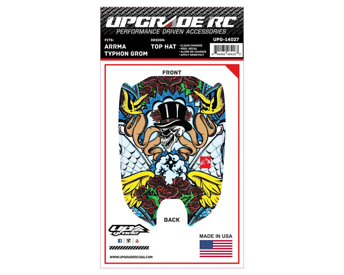 UpGrade RC Chassis Protector for ARRMA™ Typhon Grom (Multiple Styles Available) Amain Hobbies