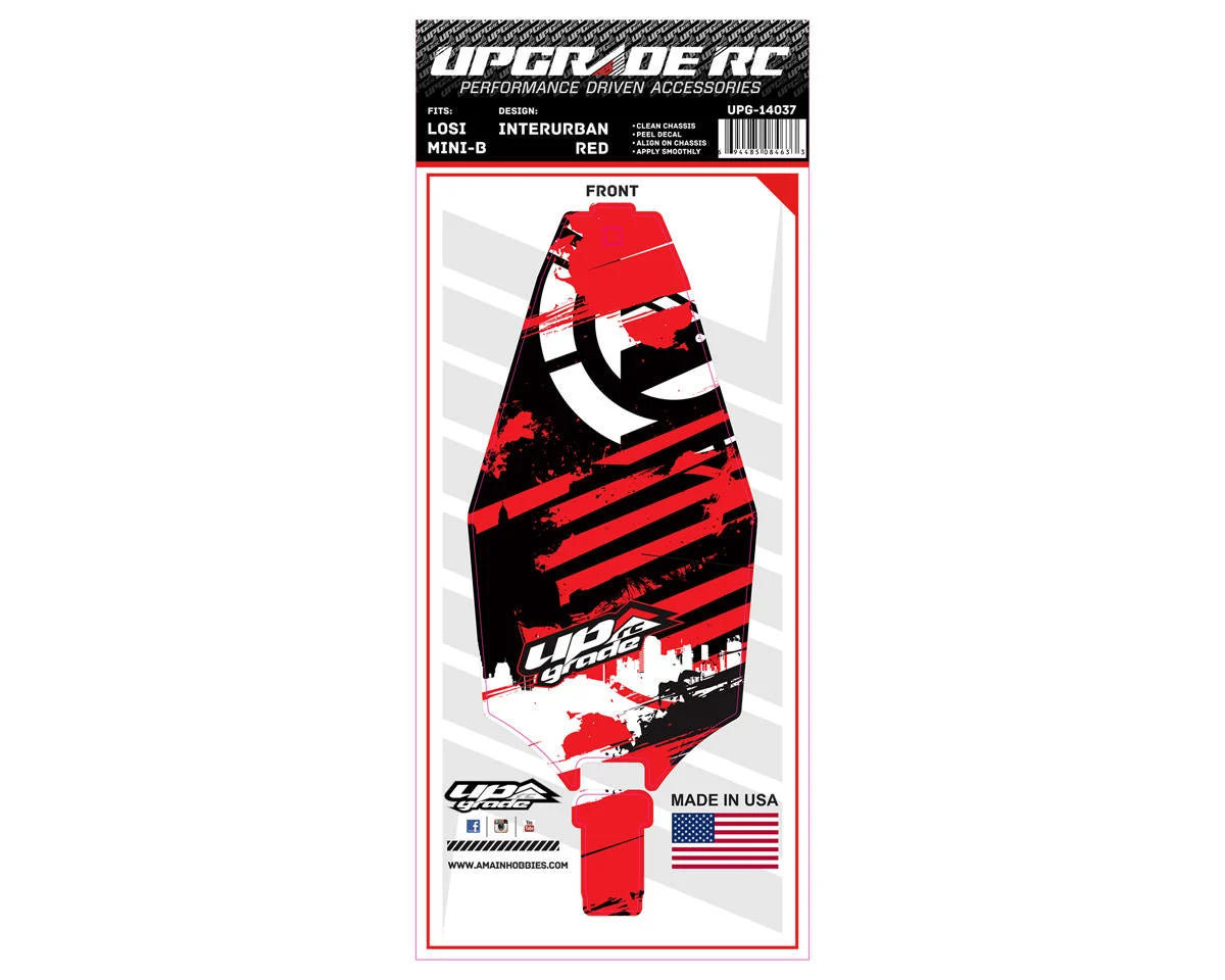UpGrade RC Chassis Protector for Losi™ Mini-B (Multiple Styles Available) Amain Hobbies