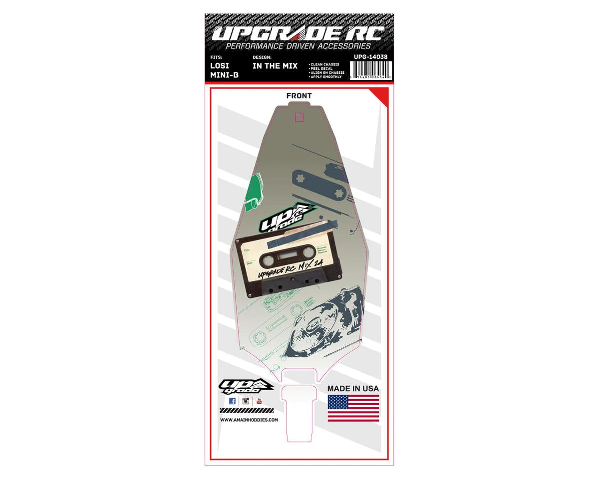 UpGrade RC Chassis Protector for Losi™ Mini-B (Multiple Styles Available) Amain Hobbies