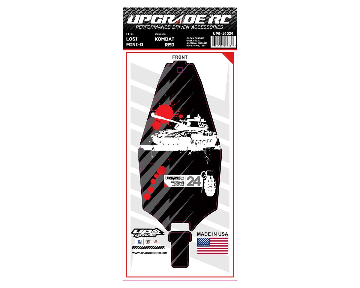 UpGrade RC Chassis Protector for Losi™ Mini-B (Multiple Styles Available) Amain Hobbies