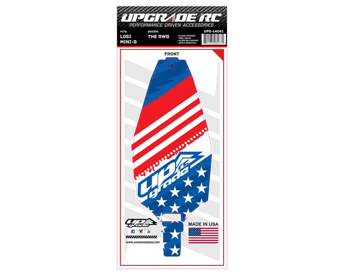UpGrade RC Chassis Protector for Losi™ Mini-B (Multiple Styles Available) Amain Hobbies