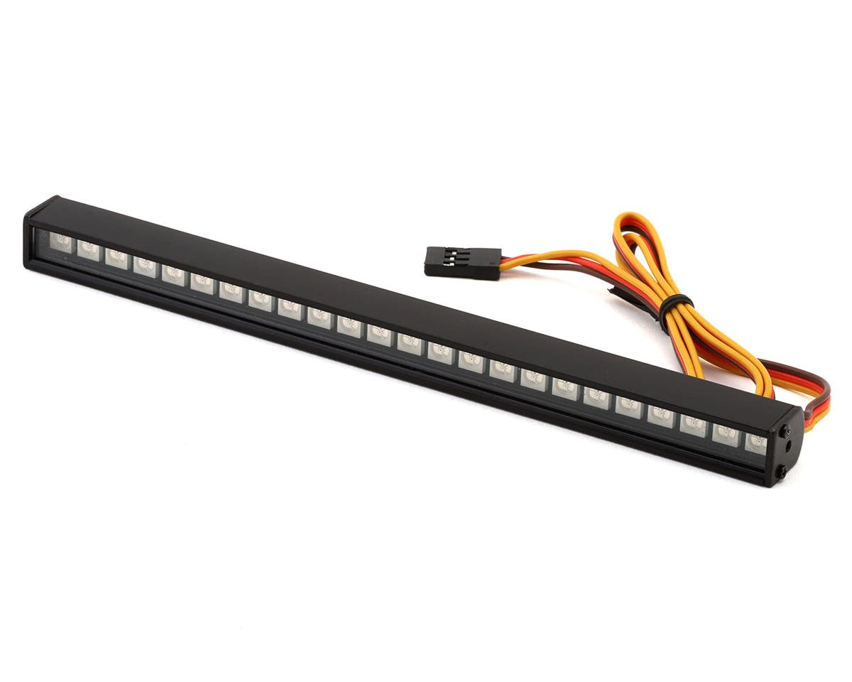 UpGrade RC 156mm RGB LED Light Bar (Black) (20 Lighting Functions) Amain Hobbies