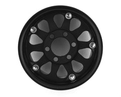 Vanquish Products Method 101 V2 1.9" Beadlock Crawler Wheels (Black/Silver) (2) Amain Hobbies