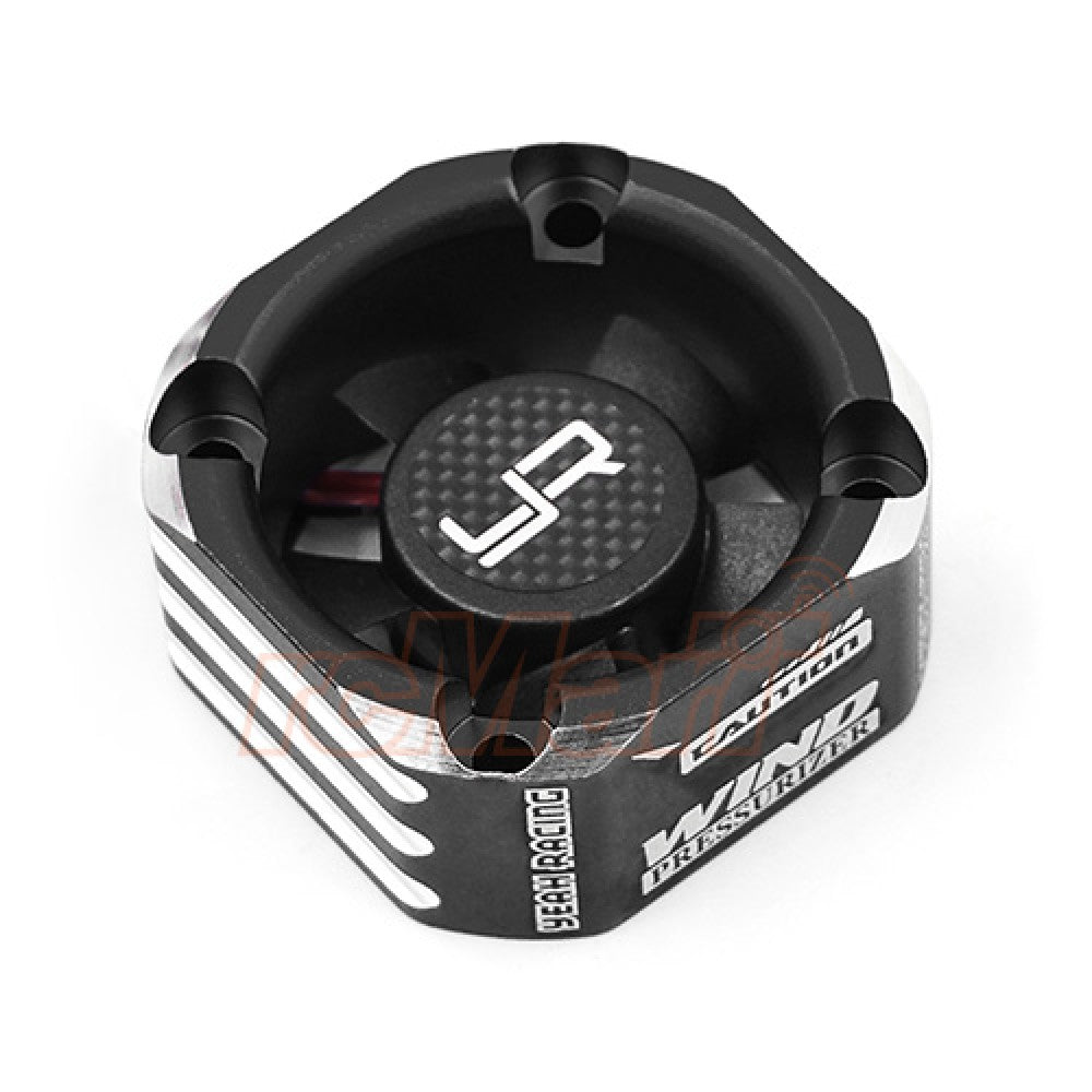 Yeah Racing Aluminum Case 30mm Booster Cooling Fan (Black) (YA-0576BK) Yeah Racing