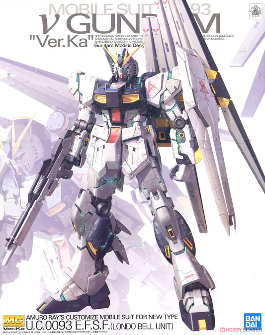 Bandai 1:100 MG Nu Gundam (Ver. Ka) "Char's Counterattack" (BAN2167683) Hobby Tyme