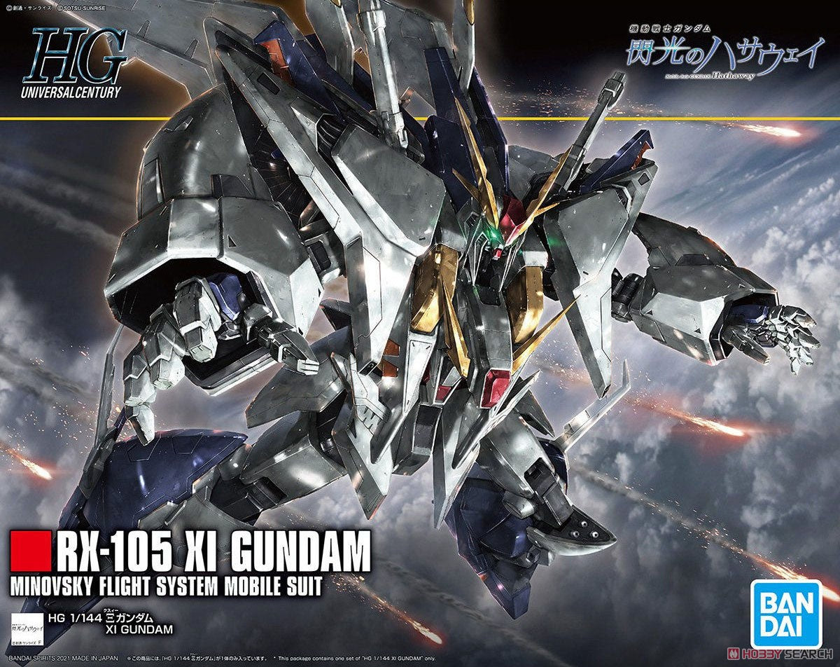 Bandai 1:144 HGUC #238 Xi Gundam (BAN2530614) Hobby Tyme