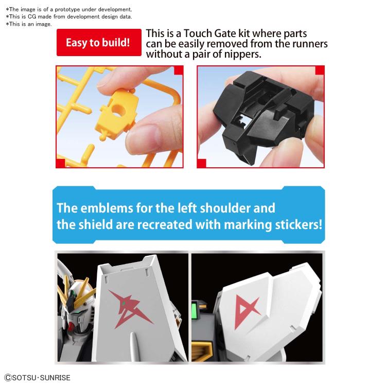 Bandai 1:144 Entry Grade Nu Gundam (BAN2618663) Hobby Tyme