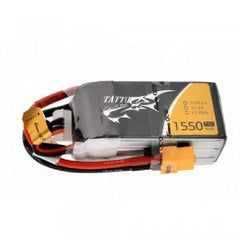 Tattu 1550mAh 11.1V 75C 3S1P Lipo Battery Pack with XT60 Plug GensTattu