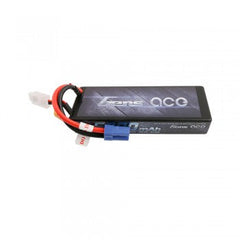 Gens Ace 5000mAh 7.4V 50C 2S1P HardCase Lipo Battery Pack 24# with EC5 Plug for RC Car GensTattu