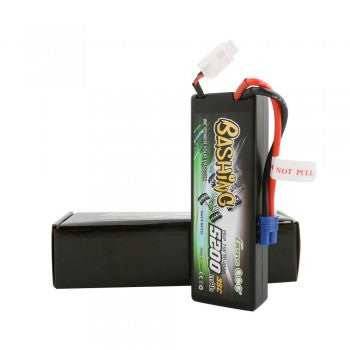 Gens Ace Bashing Series 5200mAh 7.4V 2S1P 35C car Lipo Battery Pack Hardcase 24# with EC3 Plug GensTattu
