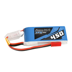 Gens ace 450mAh 7.4V 45C 2S1P Lipo Battery Pack with JST-SYP Plug GensTattu