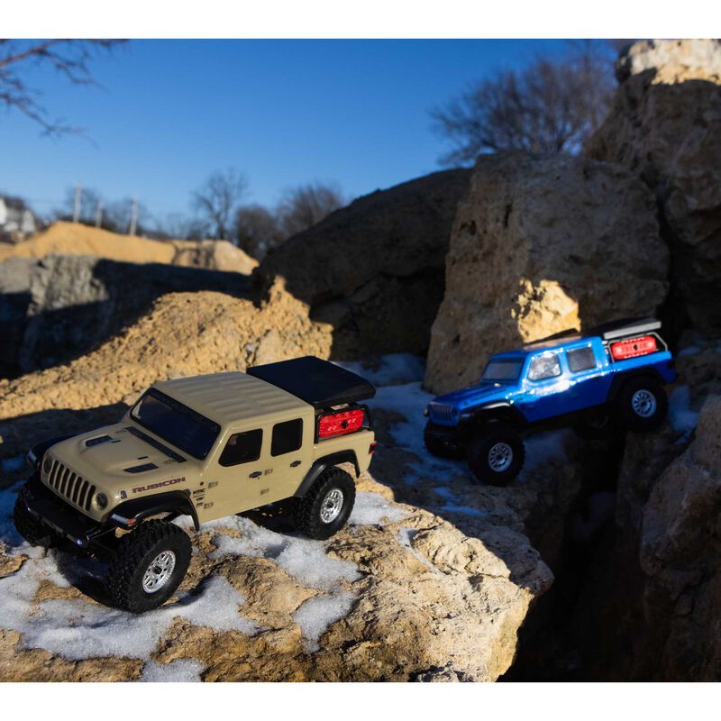 Axial 1/24 SCX24 Jeep JT Gladiator 4WD Rock Crawler Brushed RTR (AXI00005T) Horizon Hobby