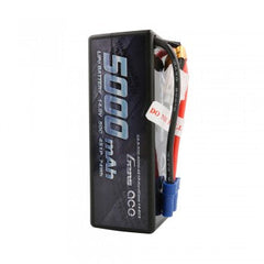 Gens Ace 5000mAh 14.8V 50C 4S1P HardCase Lipo Battery14# with EC5 Plug GensTattu