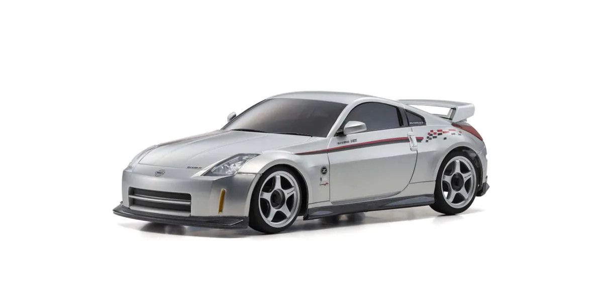 Kyosho MINI-Z RWD Series Ready Set Nissan Fairlady Z S-tune Silver (32346S) Kyosho America