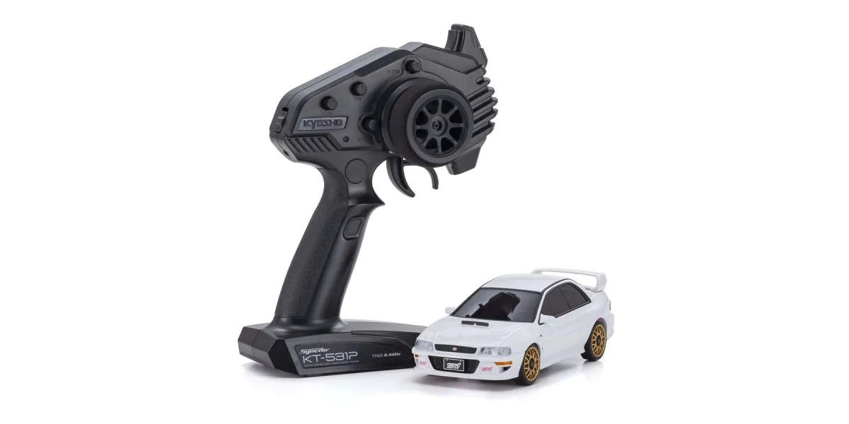 Kyosho: MINI-Z AWD SUBARU IMPREZA 22B-STi Version White (32627W) Kyosho America