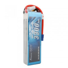 Gens Ace 3300mAh 14.8V 45C 4S1P Lipo Battery Pack with EC3 GensTattu