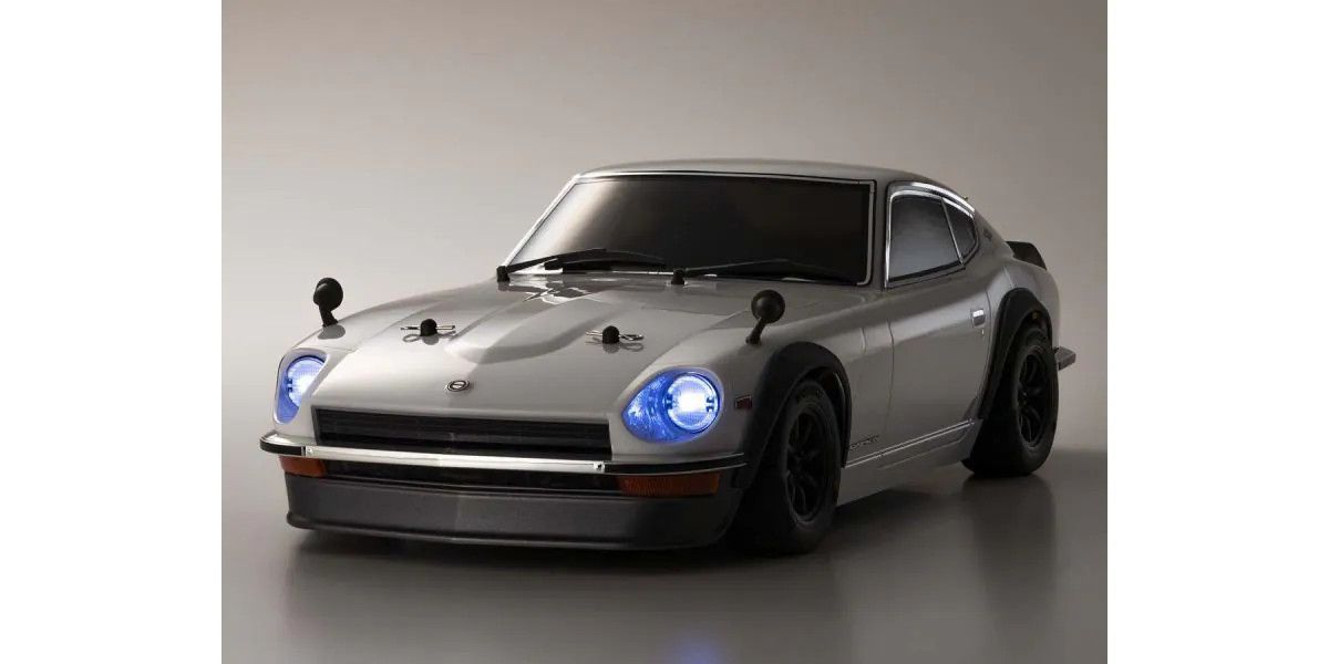 Kyosho 1/10 Scale Radio Controlled Electric Powered 4WD FAZER Mk2 FZ02 Series Readyset 1971 DATSUN 240Z Tuned Ver. White (34427T1) Kyosho America