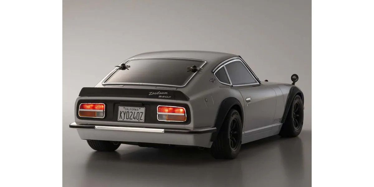 Kyosho 1/10 Scale Radio Controlled Electric Powered 4WD FAZER Mk2 FZ02 Series Readyset 1971 DATSUN 240Z Tuned Ver. White (34427T1) Kyosho America