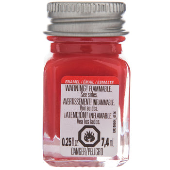Testors Enamel 1/4 oz Gloss Red Paint (TES1103TT)