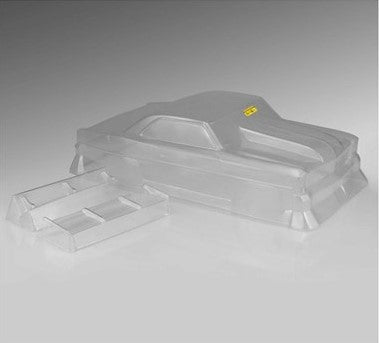 JConcepts 1966 Chevy II Nova V2 Street Eliminator Drag Racing Body (Clear) (JCO0398) Amain Hobbies