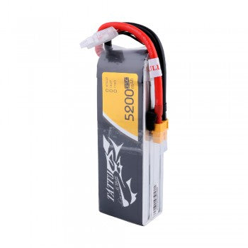 Tattu 5200mAh 14.8V 35C 4S1P Lipo Battery Pack with XT60 Plug GensTattu