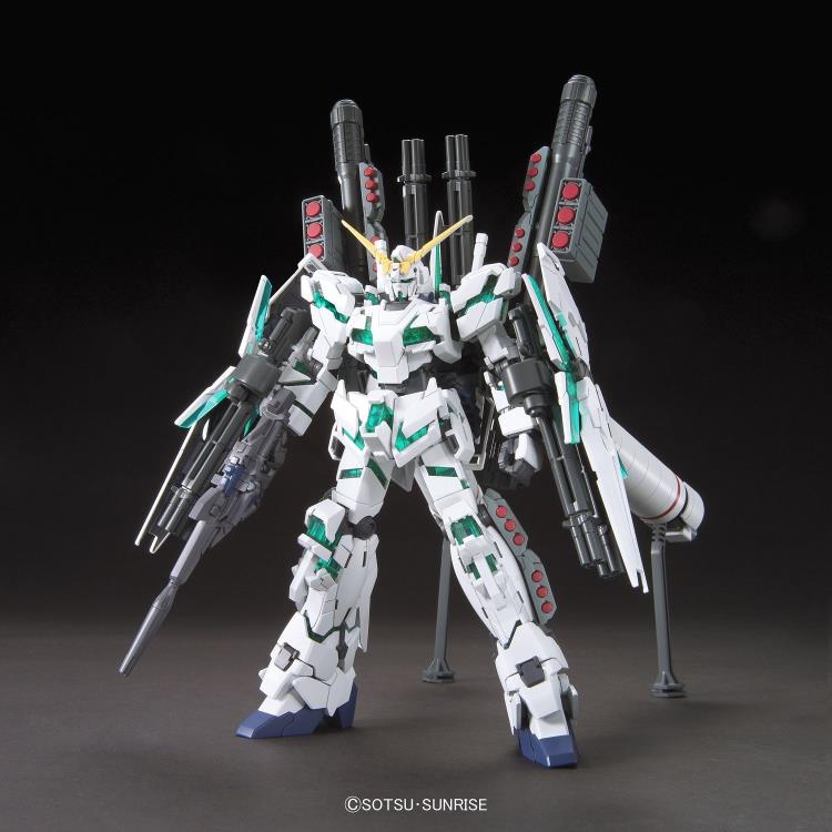 Bandai 1:144 HGUC #178 Full Armor Unicorn Gundam Destroy Mode (Green Ver.) (BAN2252317) Hobby Tyme