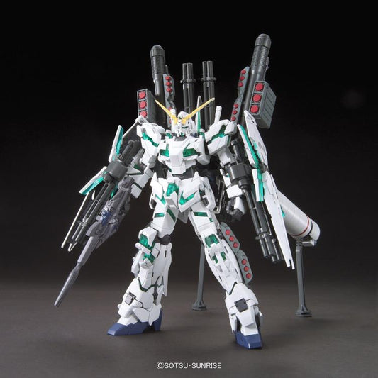 Bandai 1:144 HGUC #178 Full Armor Unicorn Gundam Destroy Mode (Green Ver.) (BAN2252317) Hobby Tyme