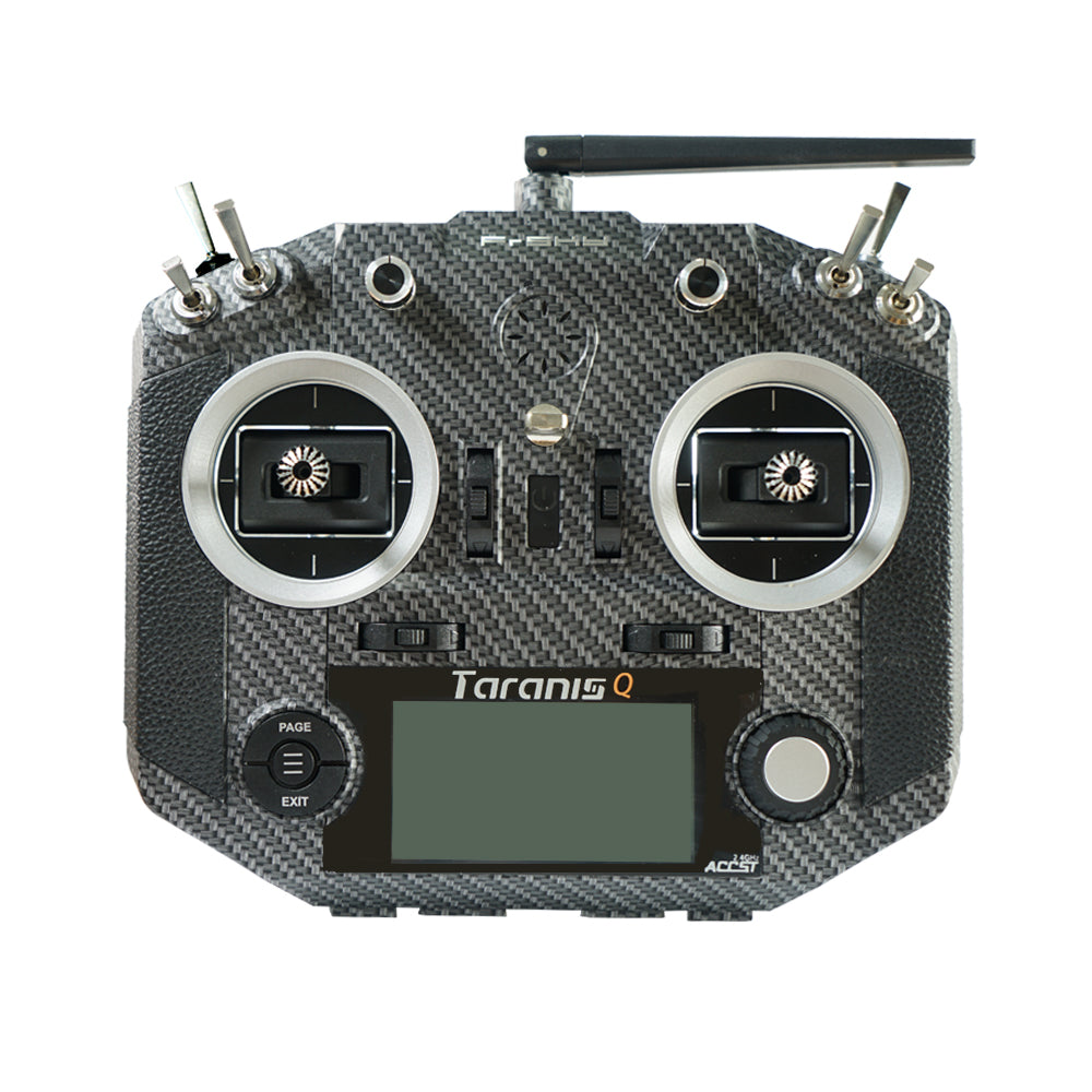 FrSky Taranis Q X7S Radio w/ Upgraded M7 Hall Sensor Gimbals (Carbon Fiber) FrSky RC, Inc