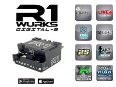 R1 Digital-3 ESC 2S (not 1S) A6 (040007) R1 Wurks