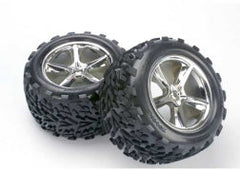 Traxxas Tires & Wheels, Assembled, Glued (5374) TRAXXAS