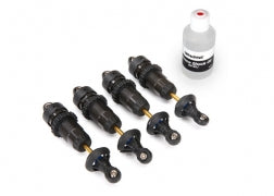 Traxxas Shocks, GTR Hard-Anodized, PTFE-Coated Aluminum Bodies with TiN shafts (fully assembled w/o springs) (4) (5460X)