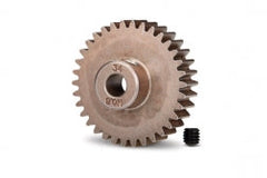 Traxxas Gear, 34-T Pinion (0.8 metric pitch, compatible with 32-pitch) (fits 5mm shaft)/ Set Screw (5639) TRAXXAS