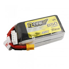 Tattu R-Line 650mAh 14.8V 95C 4S1P Lipo Battery Pack with XT30 Plug GensTattu