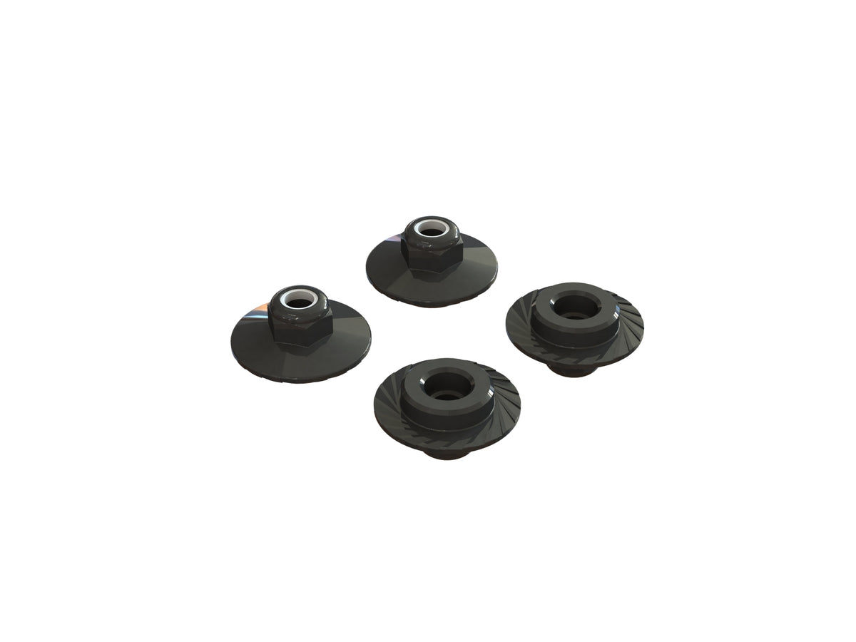 ARRMA (AR708007) Flanged Lock Nut M5X8mm (4PCS) (ARAC9698) Horizon Hobby
