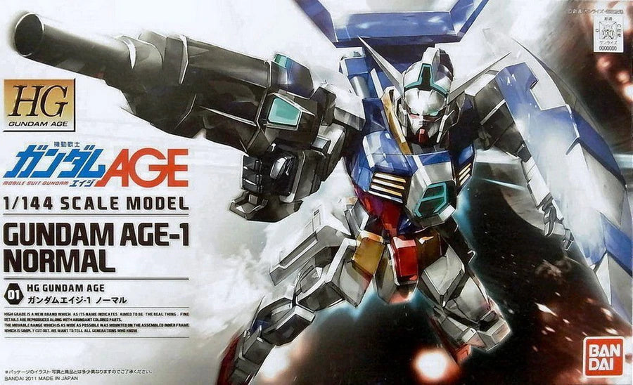Bandai 1:144 HGAGE #01 Gundam AGE-1 (BAN2138280) Hobby Tyme