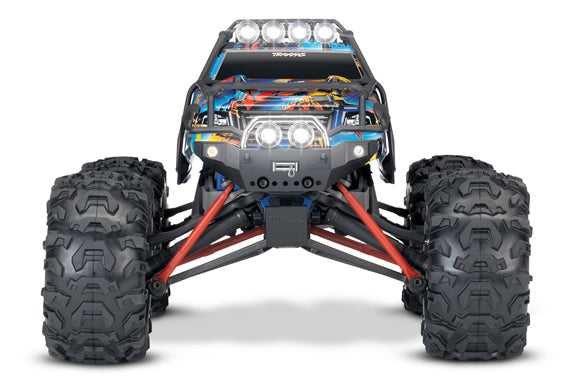 Traxxas Summit: 1/16 Scale 4WD Electric Extreme Terrain Monster Truck. RTR (Rock-N-Roll) (72054-5) TRAXXAS