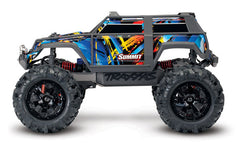 Traxxas Summit: 1/16 Scale 4WD Electric Extreme Terrain Monster Truck. RTR (Rock-N-Roll) (72054-5) TRAXXAS