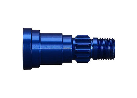 Traxxas Stub Axle, Aluminum (blue-anodized) (1) (7768) TRAXXAS
