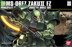 Bandai 1:144 HGUC #87 MS-06FZ Zaku II Kai (BAN2029266) Hobby Tyme