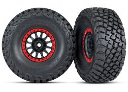 Traxxas Tires and Wheels, Assembled, Glued (8474) TRAXXAS