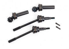 Traxxas Driveshafts, front, extreme heavy duty, steel-spline constant-velocity with 6mm stub axles (9051R) TRAXXAS