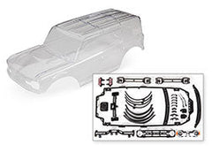 Traxxas Body, Ford Bronco (2021) (clear, requires painting) (9211) Horizon Hobby