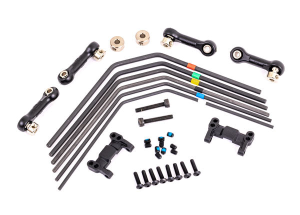 Traxxas Sway bar kit, Sledge® (front and rear) (includes front and rear sway bars and linkage) (9595) TRAXXAS
