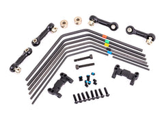 Traxxas Sway bar kit, Sledge® (front and rear) (includes front and rear sway bars and linkage) (9595) TRAXXAS