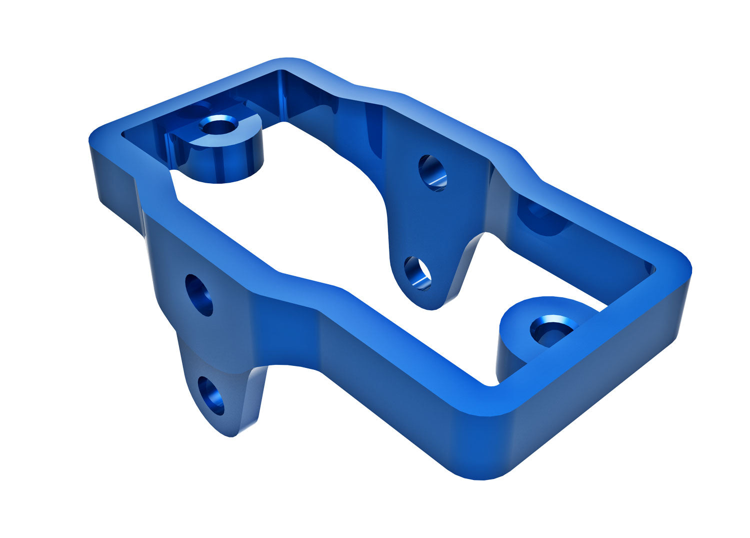 Traxxas Servo mount, 6061-T6 aluminum (blue-anodized) (9739-BLUE) TRAXXAS