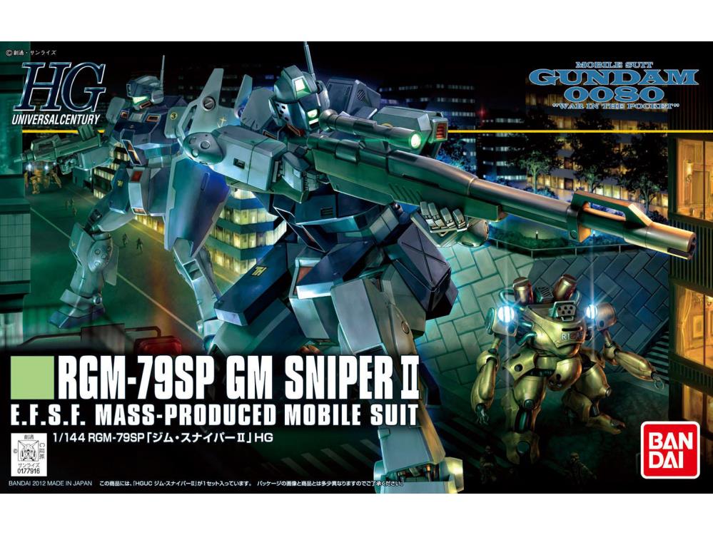 Bandai 1:144 HGUC #146 GM Sniper II (BAN2180532) Hobby Tyme