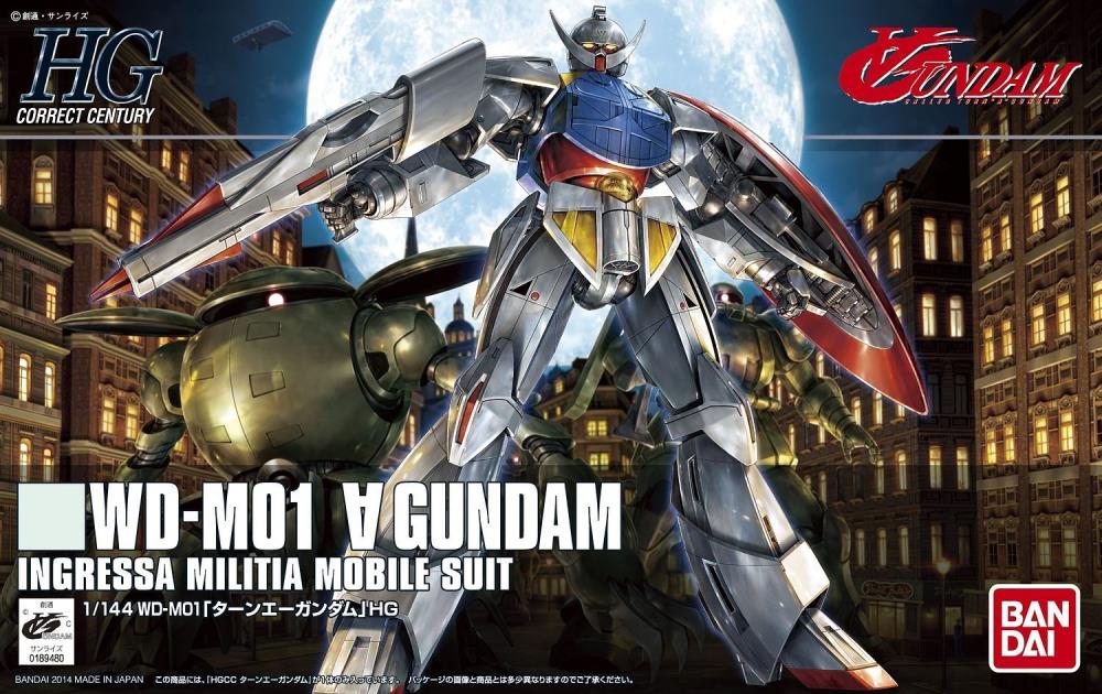 Bandai 1:144 HGCC #177 WD-M01 Turn A Gundam (BAN2244752) Hobby Tyme