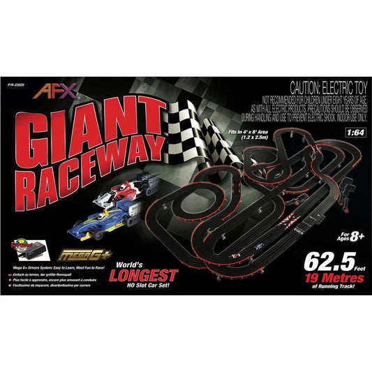 AFX Giant Raceway Set without Digital Lap Counter (AFX22020) Horizon Hobby